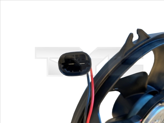 Ventilator, radiator 805-0011 TYC - Gmv (electroventilator )