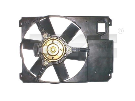 Ventilator, radiator 809-1018 TYC - Ventilator radiator