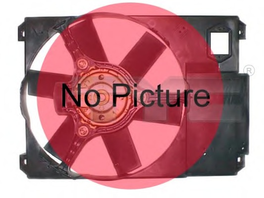 Ventilator, radiator 825-0019 TYC - Ventilator radiator