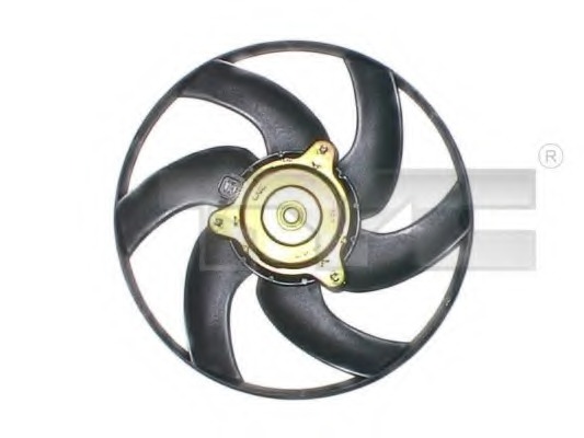 Ventilator, radiator 826-1012 TYC - Gmv (electroventilator )