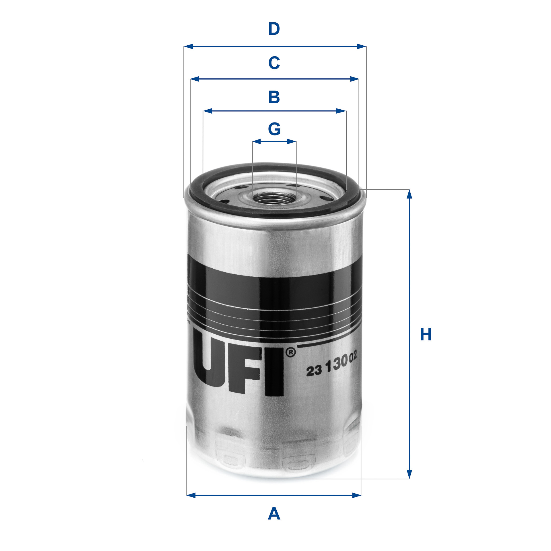 Filtru ulei 23.130.02 UFI - Ungere Filtru ulei 23.130.02 UFI - Ungere
