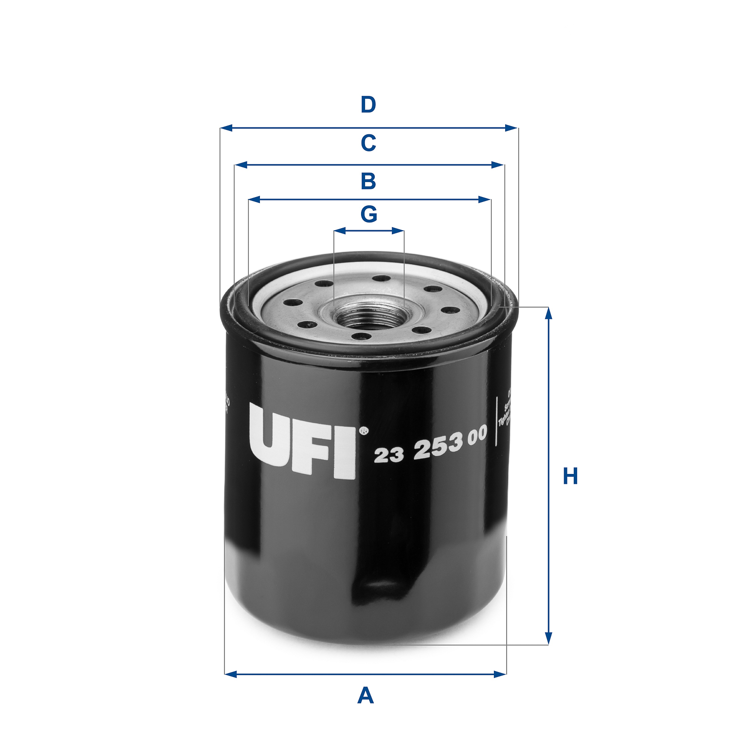 Filtru ulei 23.253.00 UFI - Filtru ulei Filtru ulei 23.253.00 UFI - Filtru ulei