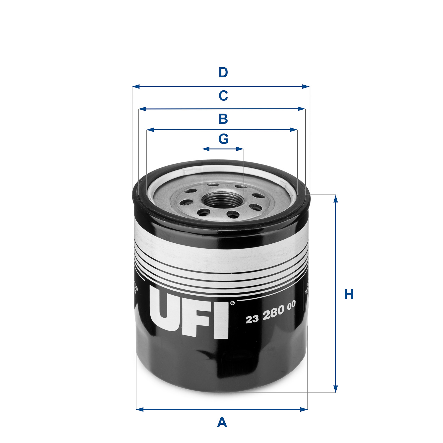 Filtru ulei 23.280.00 UFI - Ungere Filtru ulei 23.280.00 UFI - Ungere