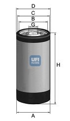 Filtru ulei 23.288.00 UFI - Ungere Filtru ulei 23.288.00 UFI - Ungere