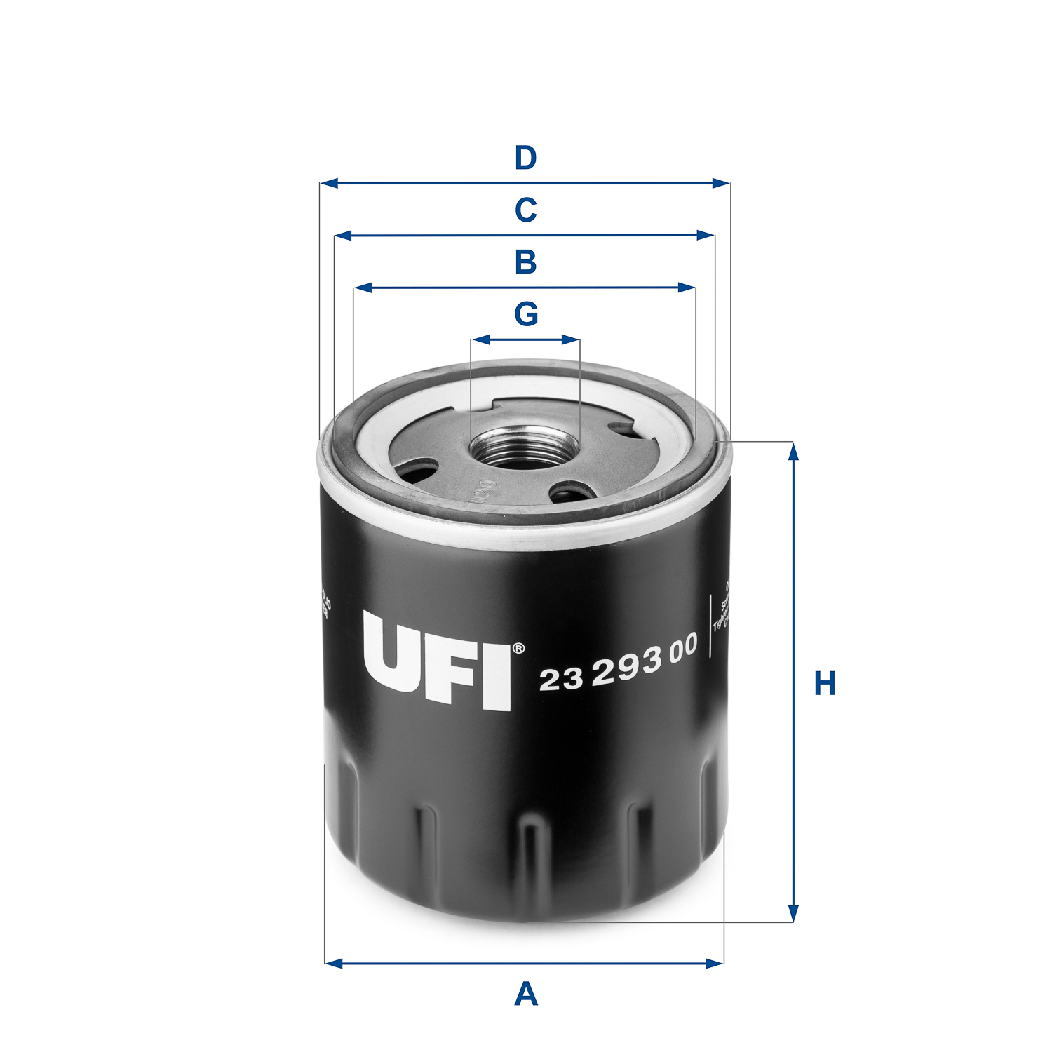 Filtru ulei 23.293.00 UFI - Ungere Filtru ulei 23.293.00 UFI - Ungere
