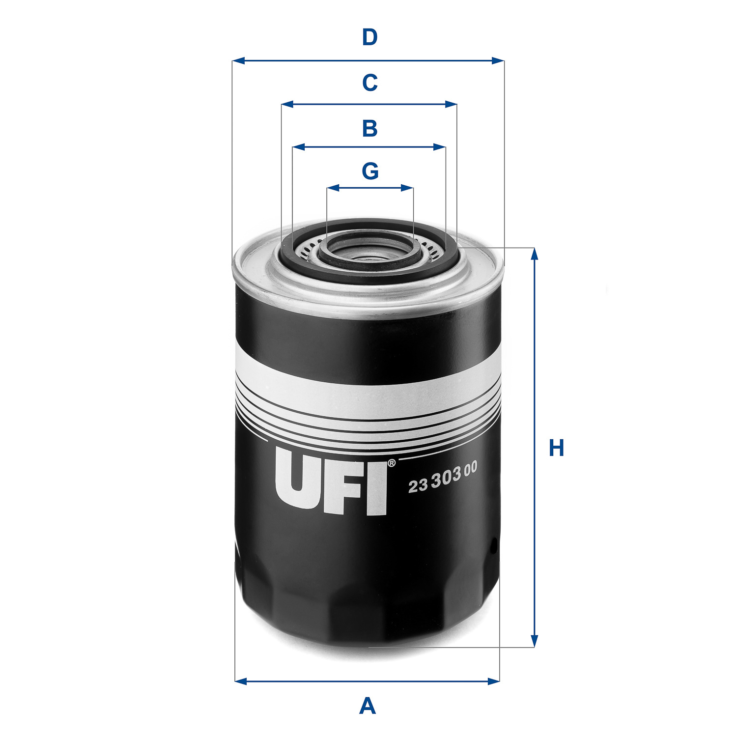 Filtru ulei 23.303.00 UFI - Ungere Filtru ulei 23.303.00 UFI - Ungere