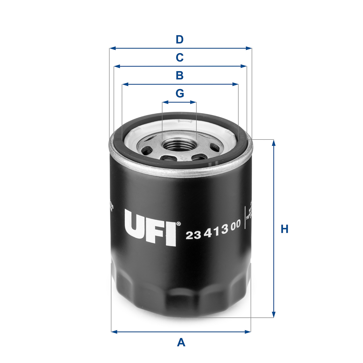 Filtru ulei 23.413.00 UFI - Ungere Filtru ulei 23.413.00 UFI - Ungere