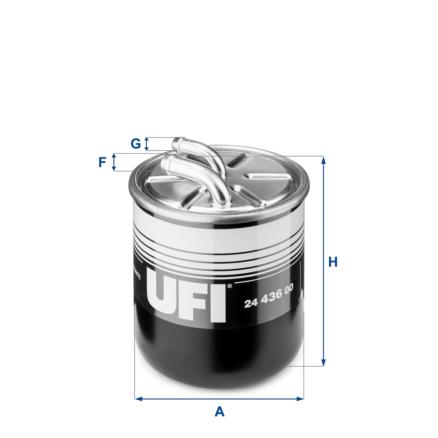 filtru combustibil 24.436.00 UFI - Filtru combustibil/carcasa filtru combustibil 24.436.00 UFI - Filtru combustibil/carcasa