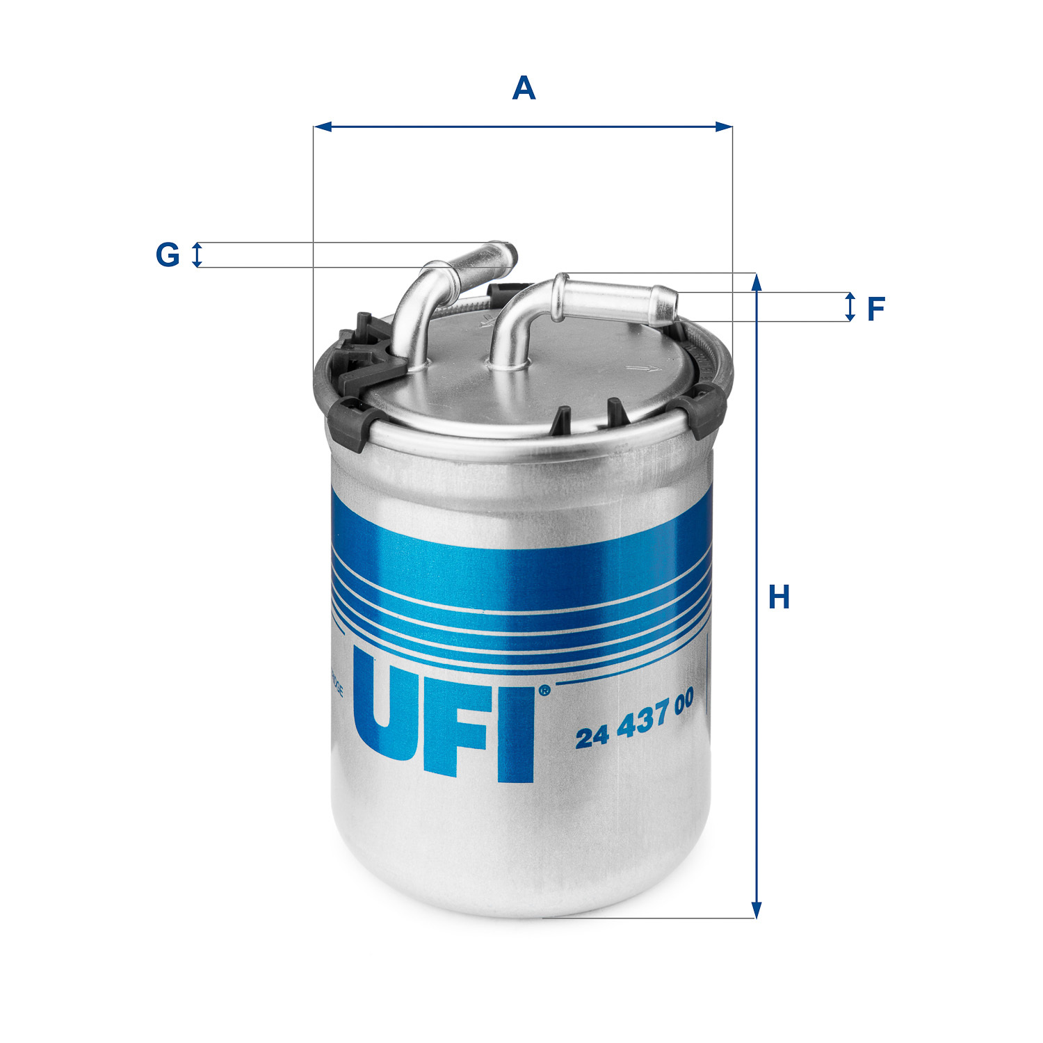filtru combustibil 24.437.00 UFI - Filtru combustibil filtru combustibil 24.437.00 UFI - Filtru combustibil