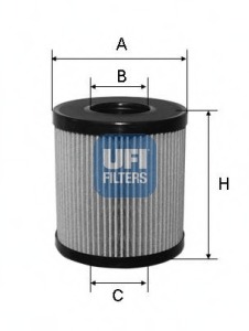 Filtru ulei 25.060.00 UFI - Ungere Filtru ulei 25.060.00 UFI - Ungere