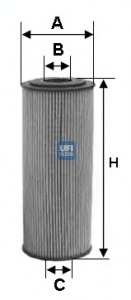 Filtru ulei 25.094.00 UFI - Ungere Filtru ulei 25.094.00 UFI - Ungere