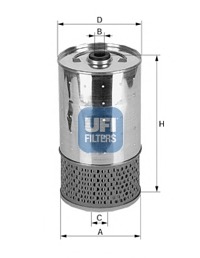 Filtru ulei 25.499.00 UFI - Ungere Filtru ulei 25.499.00 UFI - Ungere