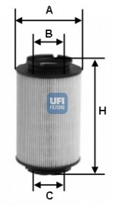 filtru combustibil 26.014.00 UFI - Filtru combustibil filtru combustibil 26.014.00 UFI - Filtru combustibil