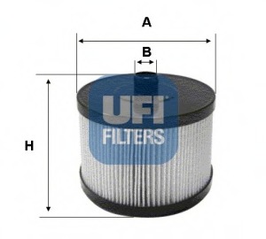 filtru combustibil 26.022.00 UFI - Filtru combustibil/carcasa filtru combustibil 26.022.00 UFI - Filtru combustibil/carcasa