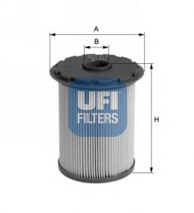 filtru combustibil 26.696.00 UFI - Filtru combustibil/carcasa