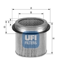 Filtru aer 27.171.00 UFI - Filtru aer/ carcasa Filtru aer 27.171.00 UFI - Filtru aer/ carcasa