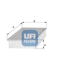 Filtru aer 30.072.00 UFI - Filtru aer/ carcasa