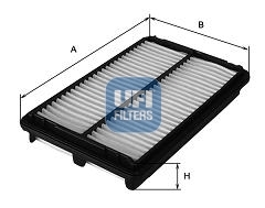Filtru aer 30.173.00 UFI - Filtru aer/ carcasa