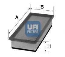 Filtru aer 30.350.00 UFI - Filtru aer/ carcasa