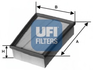 Filtru aer 30.417.00 UFI - Filtru aer/ carcasa Filtru aer 30.417.00 UFI - Filtru aer/ carcasa