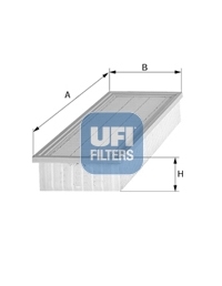 Filtru aer 30.977.00 UFI - Admisie aer motor