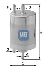 filtru combustibil 31.841.00 UFI - Filtru combustibil/carcasa filtru combustibil 31.841.00 UFI - Filtru combustibil/carcasa