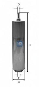 filtru combustibil 31.852.00 UFI - Filtru combustibil/carcasa filtru combustibil 31.852.00 UFI - Filtru combustibil/carcasa
