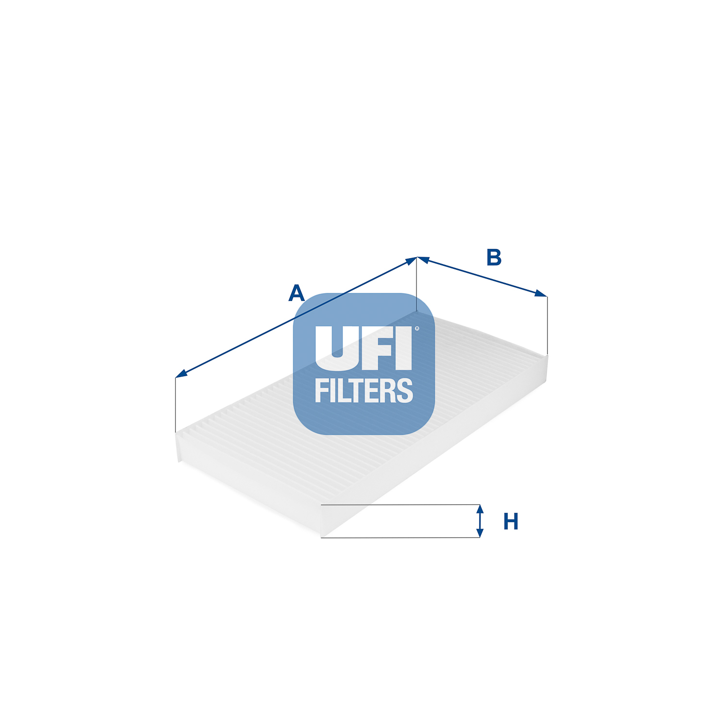 Filtru, aer habitaclu 53.045.00 UFI - Filtru aer habitaclu