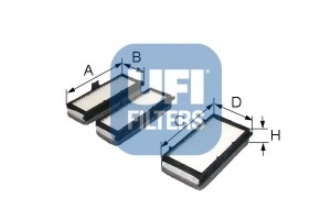 Filtru, aer habitaclu 53.070.00 UFI - Filtru aer habitaclu Filtru, aer habitaclu 53.070.00 UFI - Filtru aer habitaclu