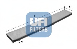 Filtru, aer habitaclu 53.158.00 UFI - Filtru aer habitaclu Filtru, aer habitaclu 53.158.00 UFI - Filtru aer habitaclu