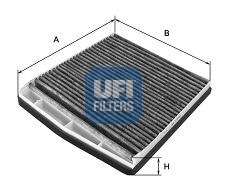 Filtru, aer habitaclu 54.126.00 UFI - Filtru aer habitaclu Filtru, aer habitaclu 54.126.00 UFI - Filtru aer habitaclu