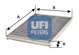 Filtru, aer habitaclu 54.161.00 UFI - Filtru aer habitaclu Filtru, aer habitaclu 54.161.00 UFI - Filtru aer habitaclu