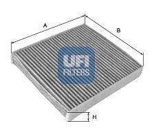 Filtru, aer habitaclu 54.178.00 UFI - Filtru aer habitaclu