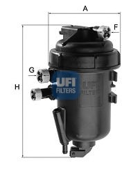filtru combustibil 55.116.00 UFI - Filtru combustibil filtru combustibil 55.116.00 UFI - Filtru combustibil
