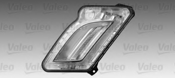 Lampa laterala 044476 VALEO - Iluminare de pozitie/demarcare/piese