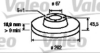 Disc frana 186176 VALEO - Frana disc Disc frana 186176 VALEO - Frana disc