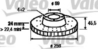 Disc frana 186648 VALEO - Disc frana Disc frana 186648 VALEO - Disc frana