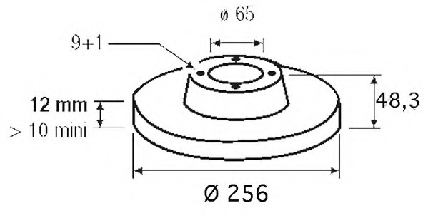 Disc frana 186833 VALEO - Disc frana Disc frana 186833 VALEO - Disc frana
