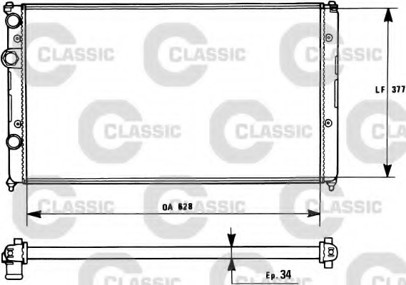 Radiator, racire motor 231267 VALEO - Radiator apa/piese Radiator, racire motor 231267 VALEO - Radiator apa/piese