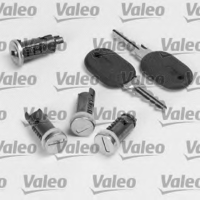 Set cilindru inchidere 256019 VALEO - Butuc incuietoare