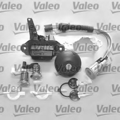 Set cilindru inchidere 256742 VALEO - Butuc incuietoare