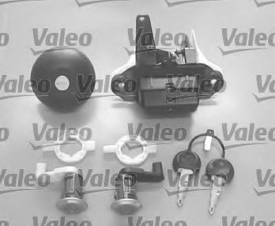 Set cilindru inchidere 256743 VALEO - Butuc incuietoare