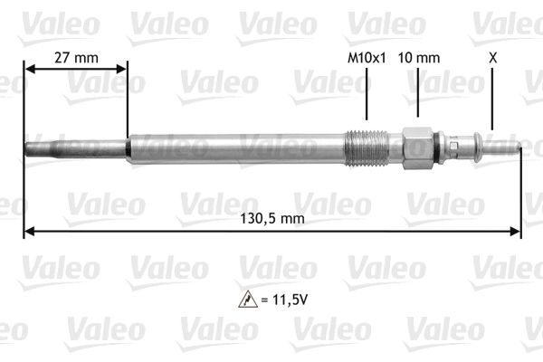Bujie incandescenta 345121 VALEO - Bujie incandescenta Bujie incandescenta 345121 VALEO - Bujie incandescenta