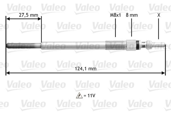 Bujie incandescenta 345138 VALEO - Bujie incandescenta Bujie incandescenta 345138 VALEO - Bujie incandescenta