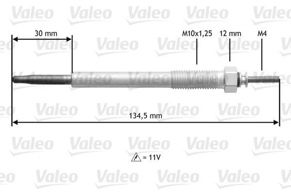 Bujie incandescenta 345185 VALEO - Bujie incandescenta Bujie incandescenta 345185 VALEO - Bujie incandescenta