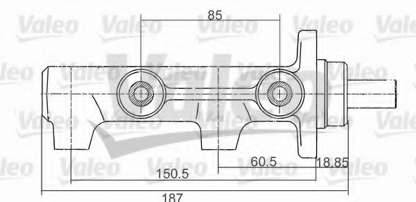 Pompa centrala, frana 350713 VALEO Pompa centrala, frana 350713 VALEO