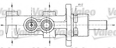 Pompa centrala, frana 402256 VALEO - Pompa centrala frana Pompa centrala, frana 402256 VALEO - Pompa centrala frana