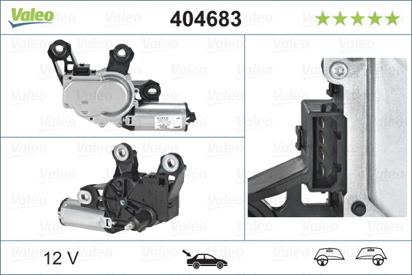 motor stergator 404683 VALEO - Motoras stergator de parbriz motor stergator 404683 VALEO - Motoras stergator de parbriz