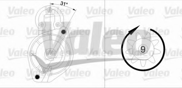 starter 436003 VALEO - Demaror / electromotor starter 436003 VALEO - Demaror / electromotor