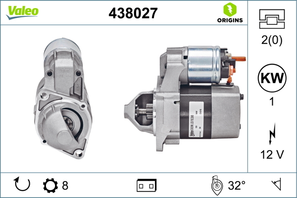 starter 438027 VALEO - Demaror / electromotor starter 438027 VALEO - Demaror / electromotor